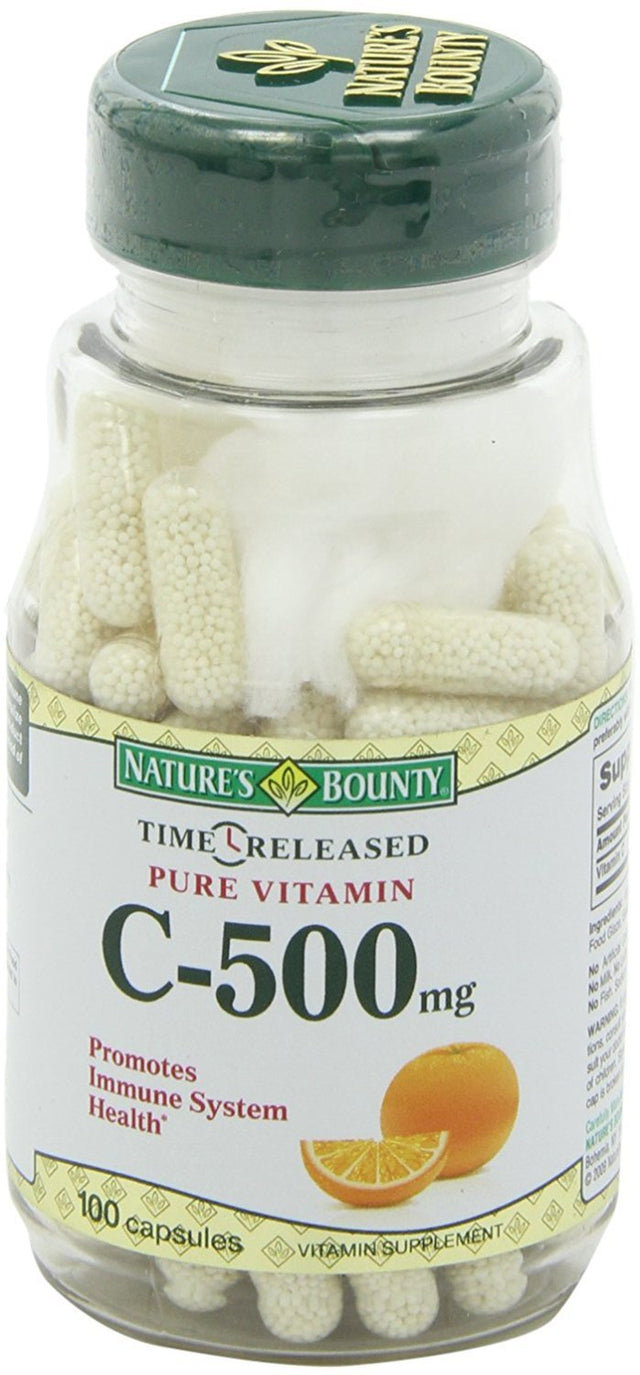 Nature'S Bounty Vitamin C Supplement 500Mg Supports Immune Health, 100Ct