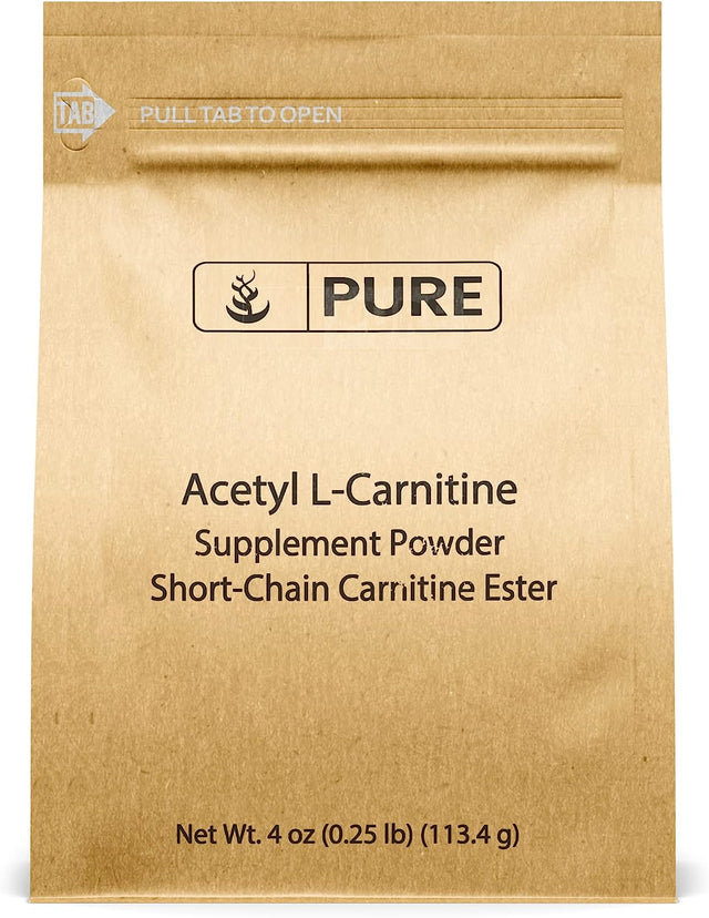 Pure Original Ingredients Acetyl L-Carnitine (4Oz) ALCAR, Amino Acid Powder Supplement