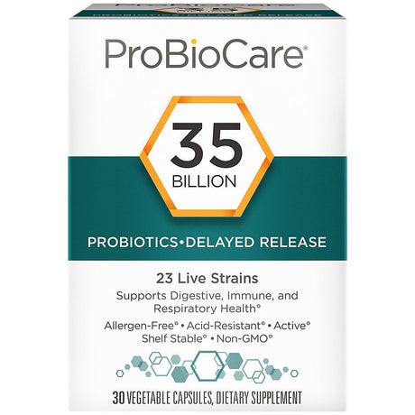 Probiotic - 35 Billion Cfus - Supports Digestive Health (30 Vegetable Capsules)