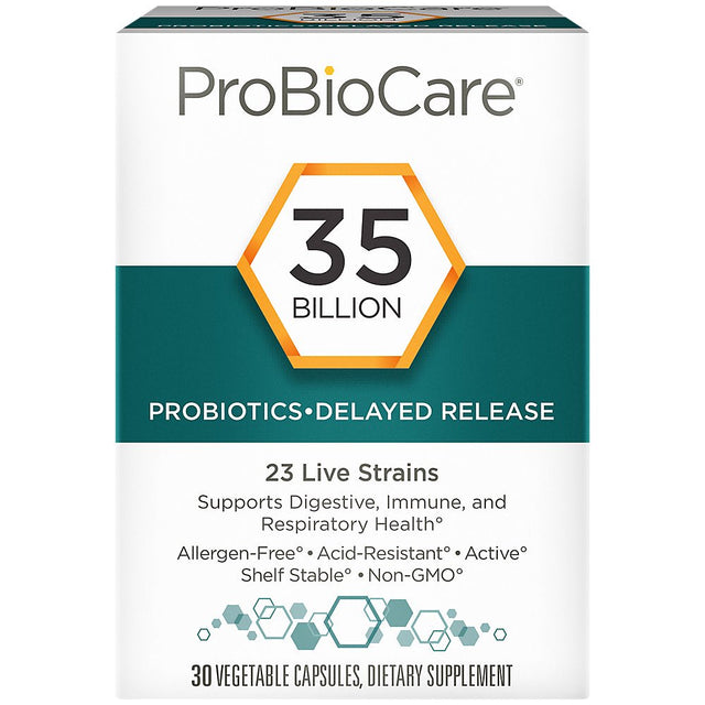 Probiotic - 35 Billion Cfus - Supports Digestive Health (30 Vegetable Capsules)