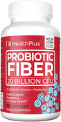 Health plus Probiotic Fiber - Dietary Supplement, Detox, 30 Capsules, 30 Servings