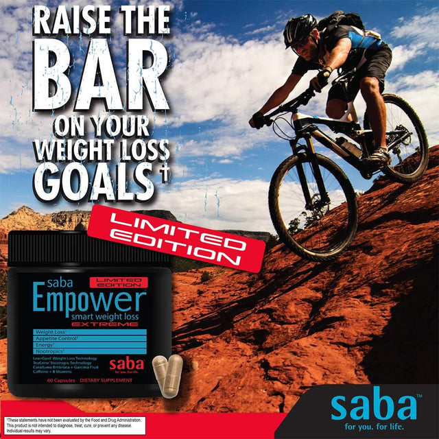 Saba Empower Smart Weight Loss Extreme™ - a Powerful Fat Burner & Thermogenic Weight Loss Supplement That Preserve Lean Muscle – Keto Friendly