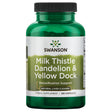 Swanson Herbal Supplements Milk Thistle, Dandelion & Yellow Dock Capsule 120Ct