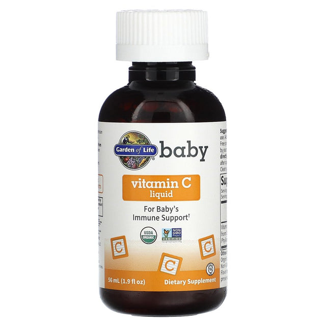 Garden of Life - Baby Vitamin C Liquid - 1.9 Fl. Oz.