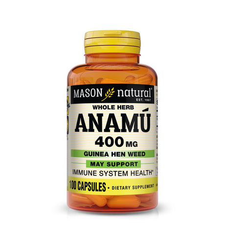 Mason Natural Anamu 400 Mg, Antioxidant Rich Herbal Supplement, 100 Capsules