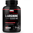 Force Factor L-Arginine 3000 MG, Circulation Boost - 150 Capsules