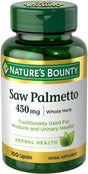 Nature'S Bounty Saw Palmetto 450 Mg 100 Capsules