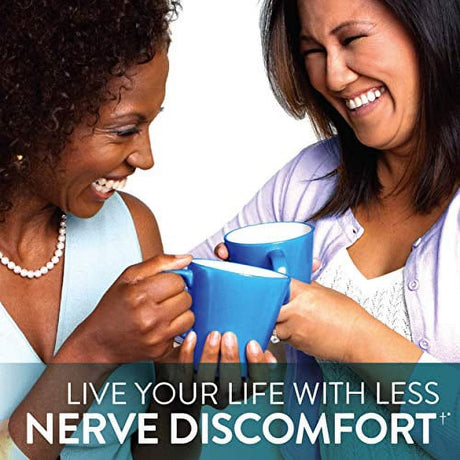 Nervive Nerve Relief, for Nerve Aches, Weakness, & Discomfort in Fingers, Hands, Toes, & Feet*?, Alpha Lipoic Acid ALA, Vitamins B1, B6, & B12, Turmeric, Ginger, 30 Daily Tablets, 30-Day Supply