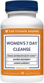 The Vitamin Shoppe Women'S 7 Day Cleanse - Detox Formula with Probiotics & Electrolytes (52 Vegetable Capsules)