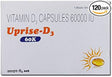 Vitamin D3 CHOLECALCIFEROL 60000 IU (4 Cap) X 2 Boxes