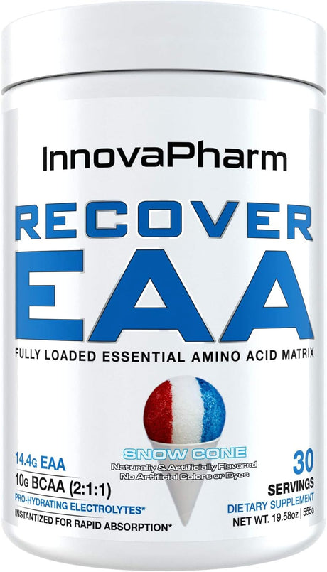 Innovapharm Recover EAA Snow Cone Powder 19.5 Ounces