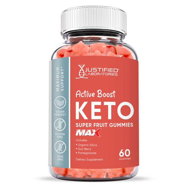 (5 Pack) Active Boost Keto Max Gummies Dietary Supplement 300 Gummys