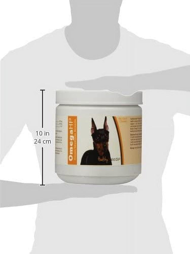 Healthy Breeds Miniature Pinscher Omega HP Fatty Acid Skin and Coat Support Soft Chews