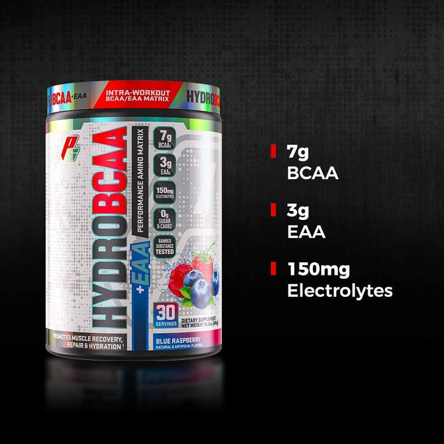 Prosupps® Hydrobcaa® BCAA/EAA Full Spectrum Matrix, 7G Bcaas, 3G EAAS, 0G Sugar, 0G Carbs, (30 Servings, Blood Orange Flavor)