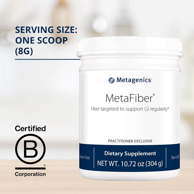 Metagenics Metafiber - Fiber Blend to Support GI Regularity* - 38 Servings