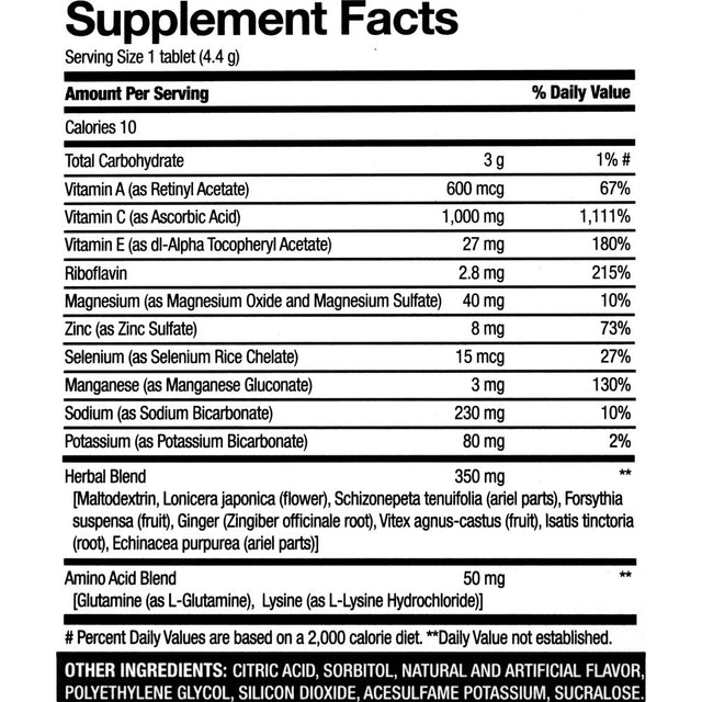 Equate Immune Support Dietary Supplement, Orange, 10 Count