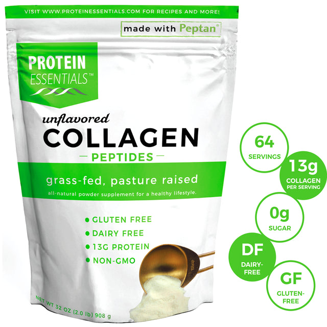 COLLAGEN PEPTIDES, UNFLAVORED 2LB