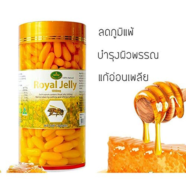 Nature’S King Royal Jelly 1000 Mg. 365 Tablets