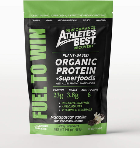 Athlete'S Best® Organic Plant-Based Protein Powder with Adaptogens & Superfoods