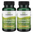 Swanson Lactobacillus Acidophilus 1 Billion Cfu 100 Caps 2 Pack