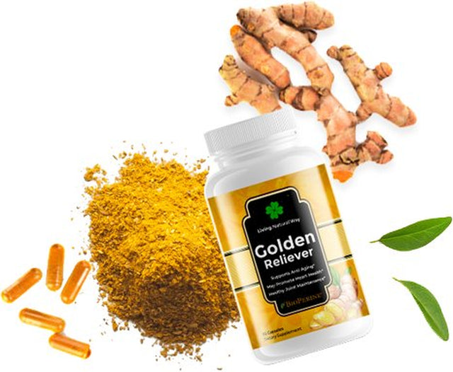 Turmeric Curcumin with Black Pepper Extract 650Mg - High Absorption Turmeric Supplement with 95% Curcuminoids & Bioperine - Non GMO Turmeric Capsules for Joint Support - 60 Capsules