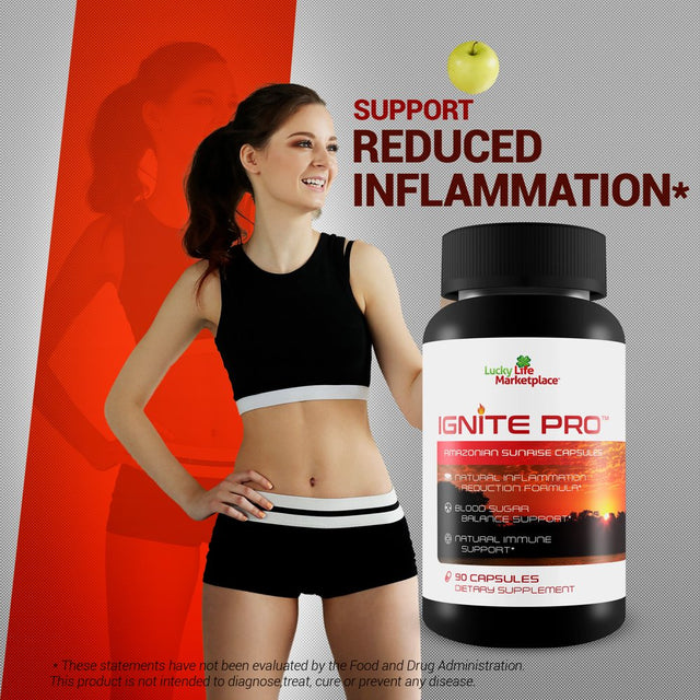 Ignite Pro - Amazonian Sunrise Capsules - Support Healthy Inflammation Response - Support Blood Sugar Balance & Overall Blood Health - Promote Healthy Immune Response with Natural Immune Support