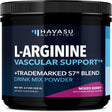 Havasu Nutrition L-Arginine Powder | Nitric Oxide L-Arginine Pre-Workout Powder, Mixed Berry, 30 Servings