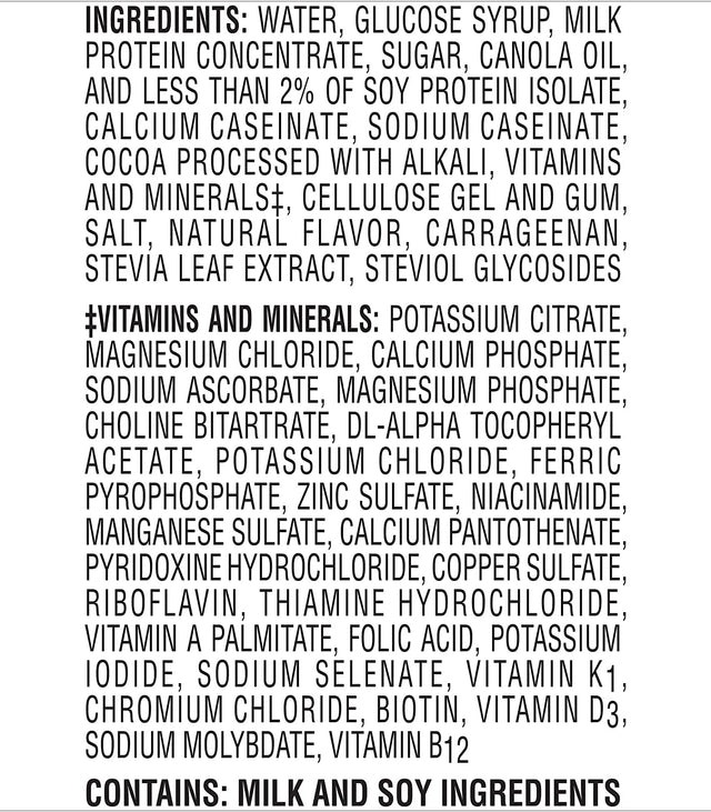 Boost High Protein Balanced Nutritional Drink, Rich Chocolate, Muscle Health & Energy with Protein, Vitamins & Minerals, 25% Less Sugars, 8 FL OZ Bottles, 12 CT