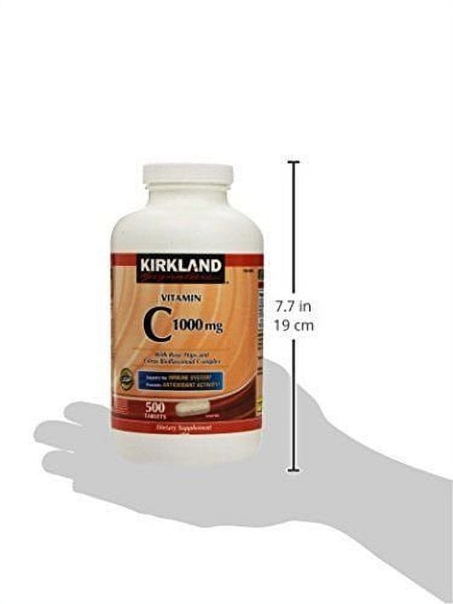 Kirkland Signature Vitamin C 1000 Mg with Rose Hips - 500 Tablet