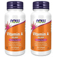 Now Foods Vitamin a Fish Liver Oil, 250 Softgels 2 Pack