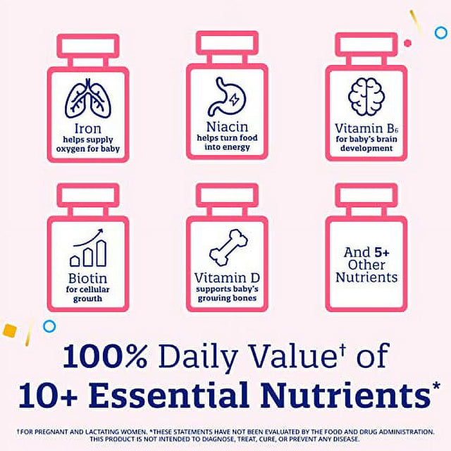 Enfamom Prenatal Multivitamin Supplement for Pregnant and Lactating Women from Enfamil, 30 Softgels, Omega-3 DHA + Folate (As Folic Acid) + Calcium + Iron + Zinc + Biotin + Vitamin D + Vitamin C