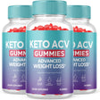 (3 Pack) Keto ACV Gummies - Energy & Focus Boosting Dietary Supplements for Weight Management & Metabolism - Fat Burn - 180 Gummies