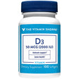 Vitamin D3 2000IU Softgel, Supports Bone & Immune Health, Aids in Cellular Growth & Calcium Absorption, Gluten Free & Once Daily Formula (100 Softgels) by the Vitamin Shoppe