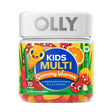 OLLY Kids Multivitamin Gummy Worm Supplement, Vitamins A, C, D, E, Bs & Zinc, Sour Fruit Punch, 70 Ct