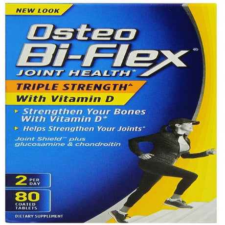 Osteo Bi-Flex Advanced Triple Strength with Vitamin D3, Caplets 80 Each