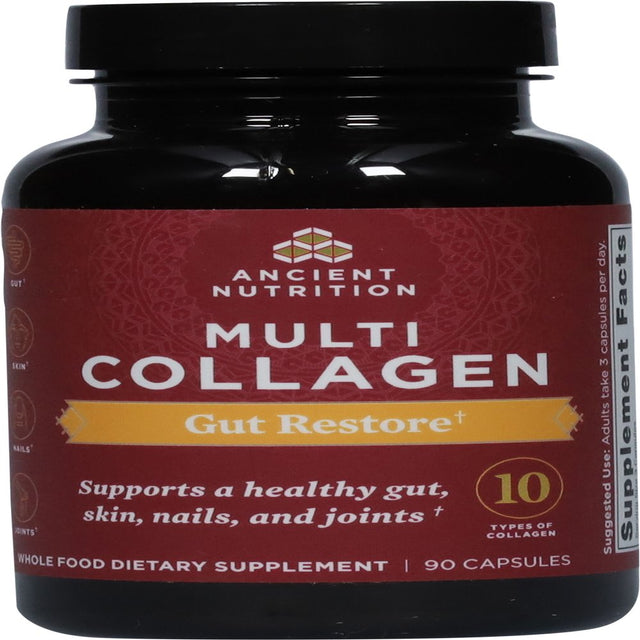 Ancient Nutrition Multi Collagen Gut Restore 90 Caps