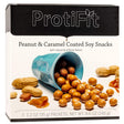 PROTIFIT - High Protein Soy Snack Puffs, 15G Protein, Low Calorie, Low Fat, Low Sugar, Low Carb, Ideal Protein Compatible, 7 Servings per Box (Peanut and Caramel)