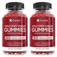 Carbx Apple Cider Vinegar Gummies - Rapid Detox Formula - Weight Management & Boosts Metabolism - Helps Detox and Cleanse - Gluten & GMO Free - Vegan Friendly (2-Bottles)