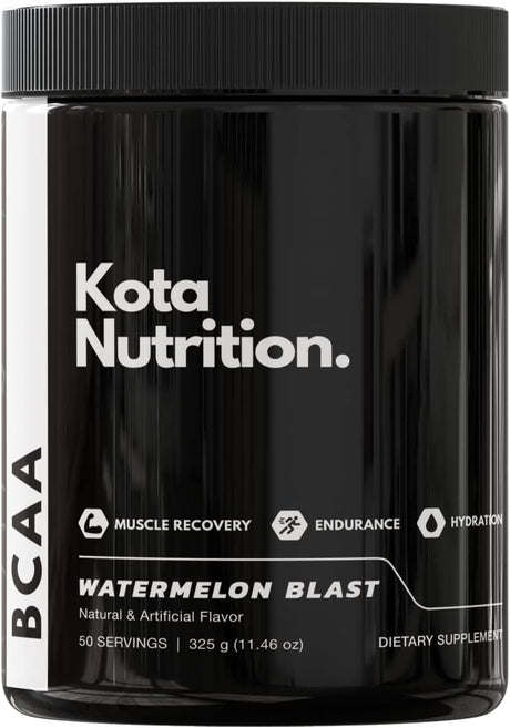 BCAA Recovery, Muscle Recovery, Endurance, Hydration (50 Servings) (Watermelon Blast)