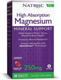 Natrol High Absorption Magnesium Chew Tablets, 60 Ea (Pack of 3)