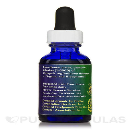 Trumpet Vine Herbal Supplement Dropper by Flower Essence - 1 Oz