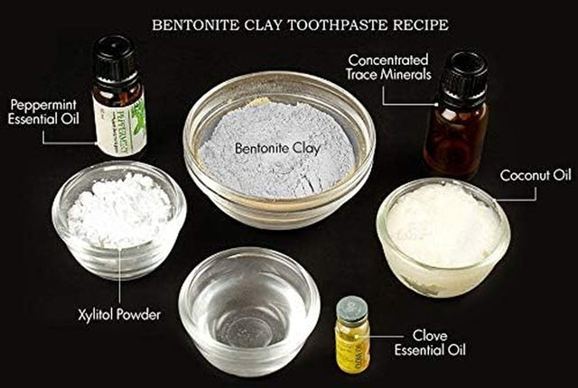 : Bentonite Clay (1 Lb) 100% Pure Extra Fine Powder - Food-Grade - Excellent Skin Cleanse