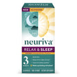 NEURIVA Natural Sleep Aid Supplement with L-Theanine to Help You Relax from Everyday Stress & Ashwagandha to Support Restorative Sleep so You Can Wake up Feeling Refreshed, 30Ct Capsules