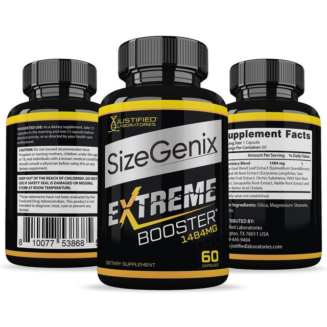 Size Genix Men’S Health Supplement 1484Mg -60 Capsules