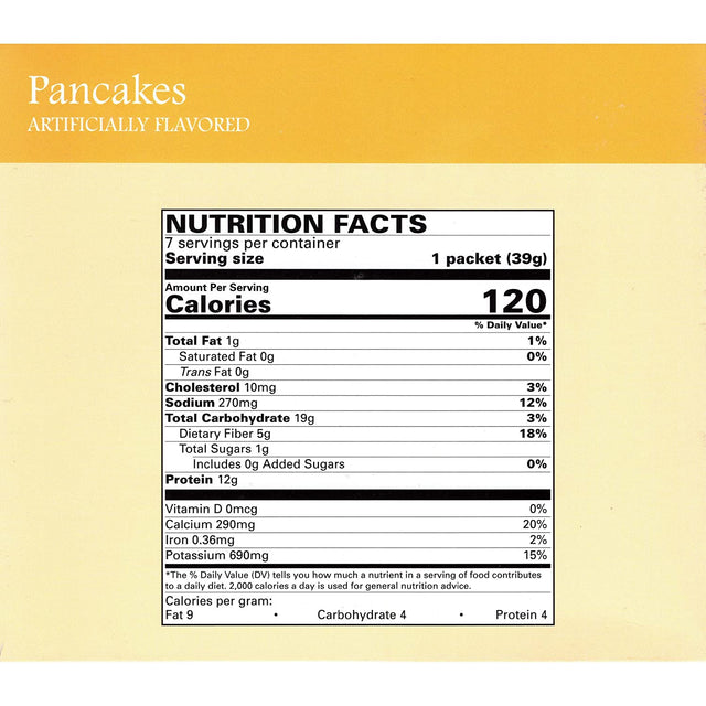 Weight Loss Systems - Pancakes - Low Sugar, High Protein, 7 Ct