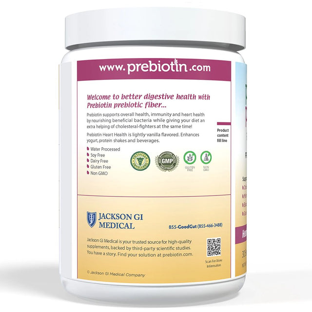 Prebiotin Prebiotic Heart Health - 30 Servings - 14.52 Oz