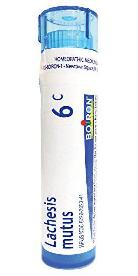 Boiron Lachesis Mutus 6C (Pack of 5), Homeopathic Medicine for Hot Flashes