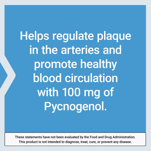 Life Extension Arterial Protect - Blood Pressure Supplement for Heart Health - with Gotu Kola and Pycnogenol Dried French Maritime Pine Bark Extracts - Gluten-Free, Non-Gmo, Vegetarian - 30 Capsules