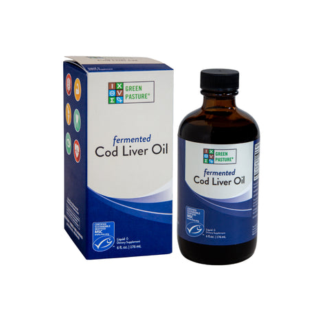 Green Pasture Fermented Cod Liver Oil Liquid Unflavored