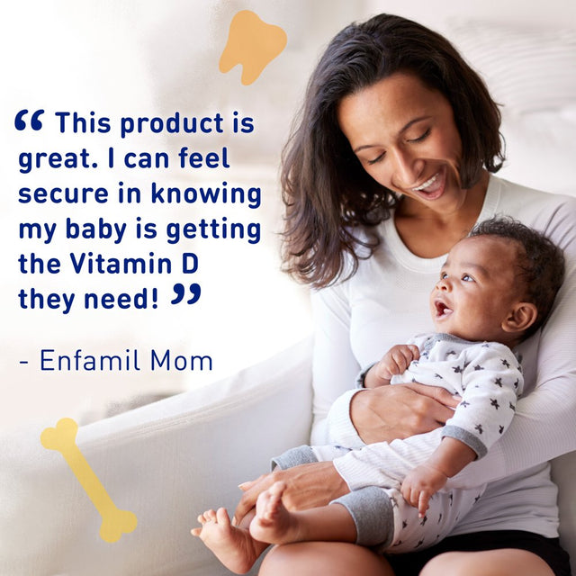 Enfamil D-Vi-Sol Vitamin D Drops for Infants, Supports Strong Bone Health, 50 Ml Dropper Bottle